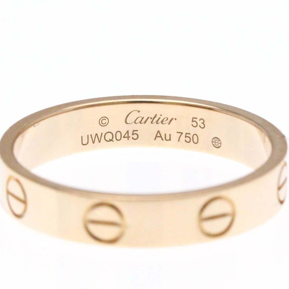 CARTIER 18k Gold Love Ring - Picture 6 of 9